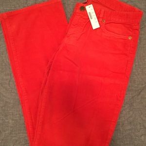 NWT JCrew Favorite Fit Cords